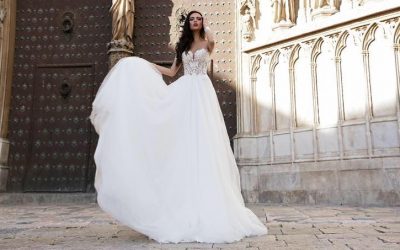 Stulbinančios naujienos iš Ispanijos – Tina Valerdi vestuvinės suknelės jau netrukus salone SANTA!